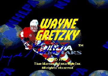 Wayne Gretzky and the NHLPA All-Stars (USA, Europe) screen shot title